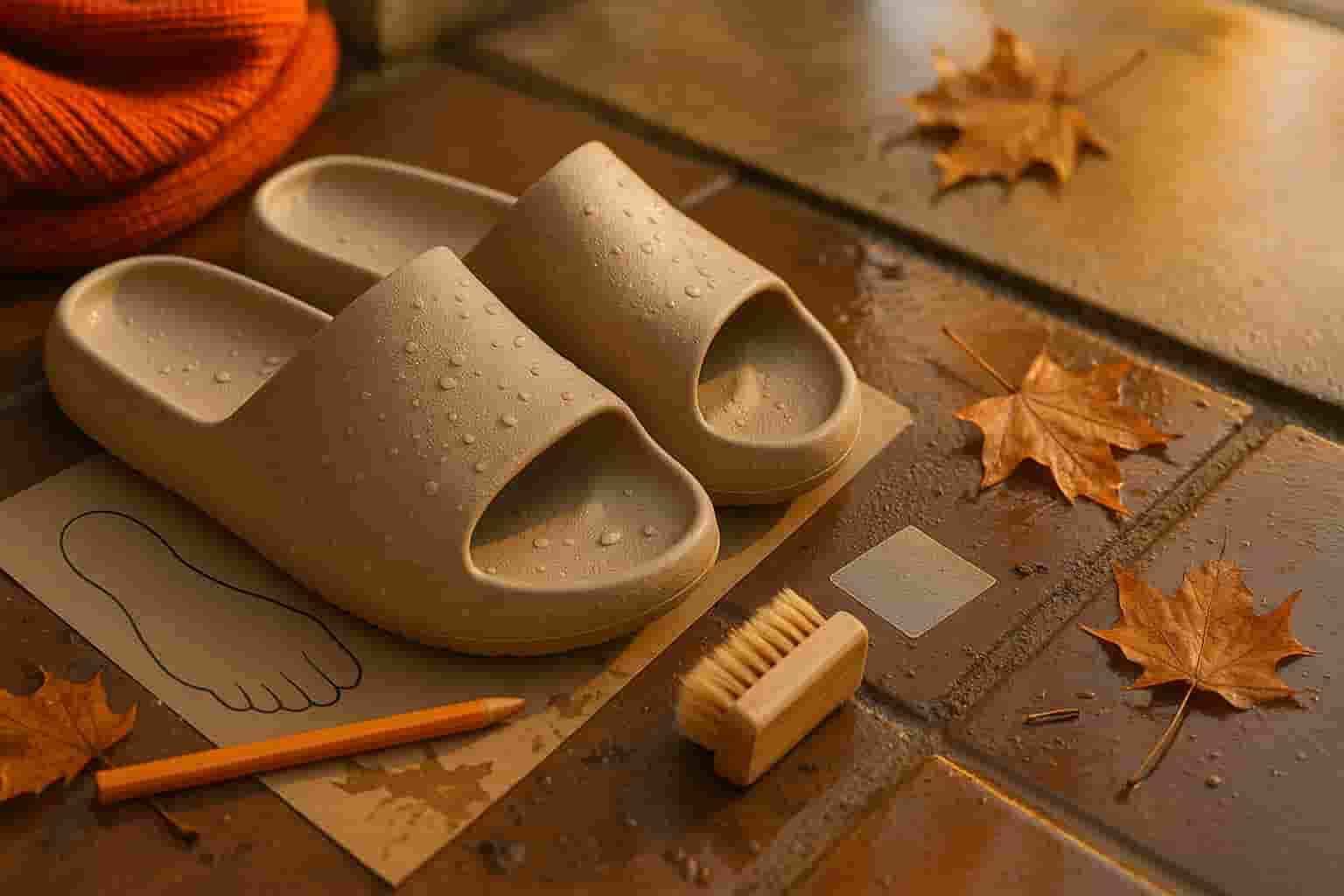 راهنمای ضدلغزش‌سازی و ایمنی قدم‌ها با دمپایی در روزهای بارانی